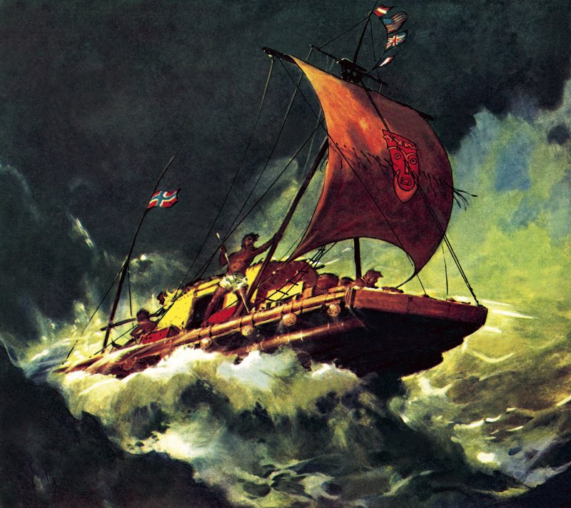 De reis van de Kon-Tiki door James Edwin McConnell