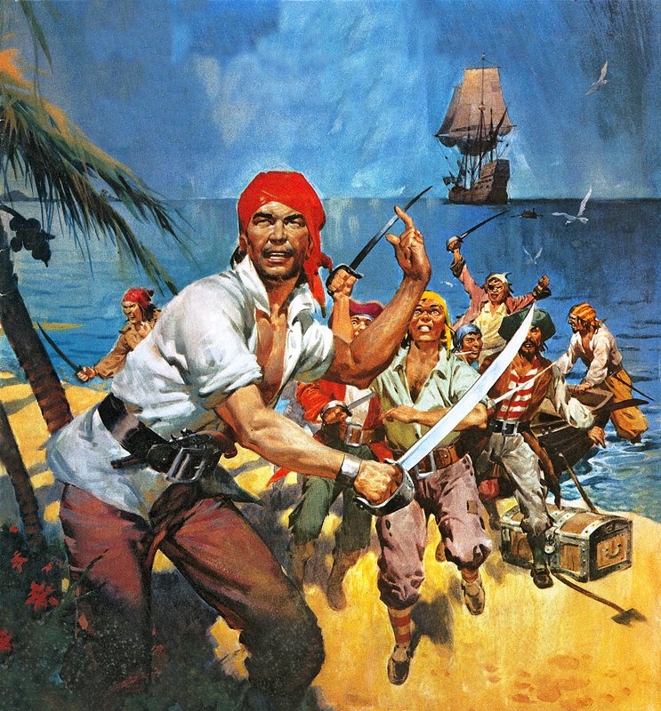Waar ooit de zeerovers heersten. Toen piraten West-Indië beheersten. door James Edwin McConnell