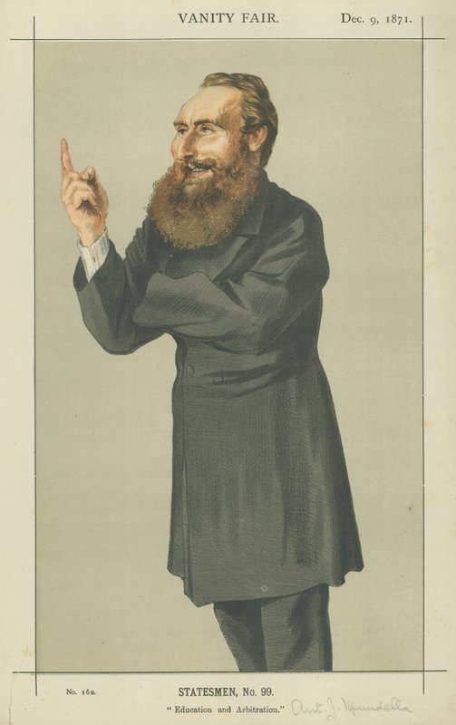 Mr Anthony John Mundella door James Jacques Joseph Tissot