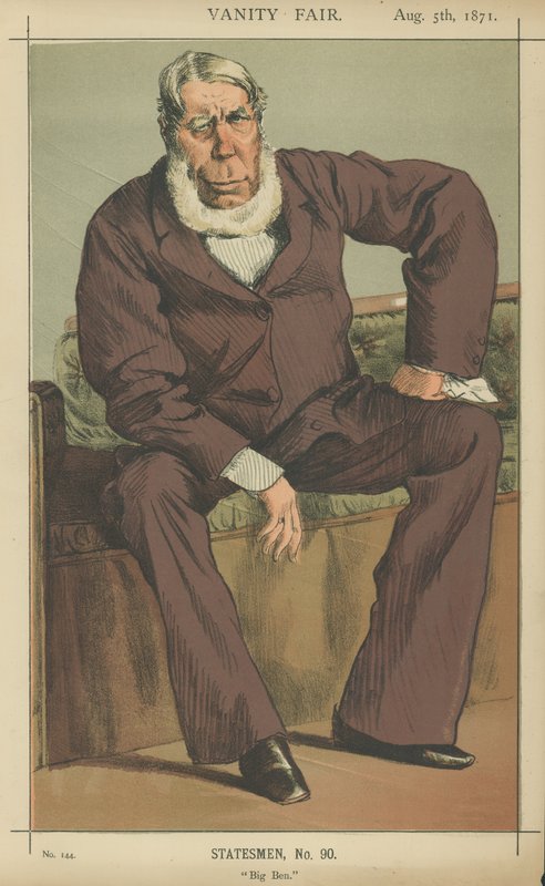 Mr George Bentinck door James Jacques Joseph Tissot