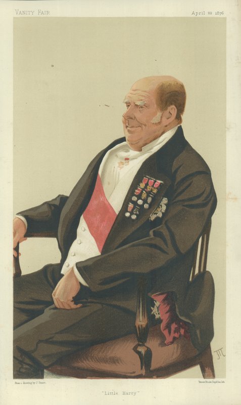 De Eerwaarde Sir Henry Keppel, admiraal van de vloot door James Jacques Joseph Tissot