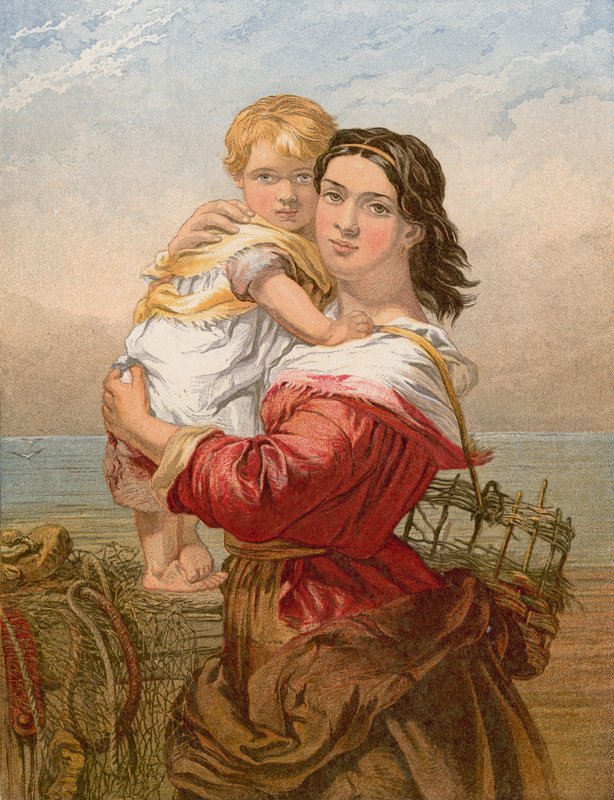 Bloemen van de Zee door James John Hill