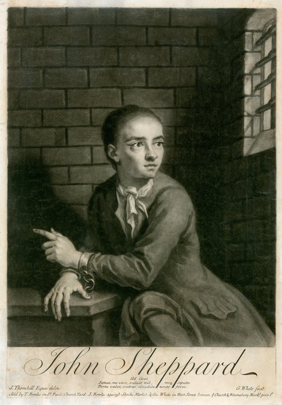 John Sheppard door James Thornhill