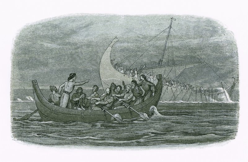 Wrak van het Witte Schip door James William Edmund Doyle