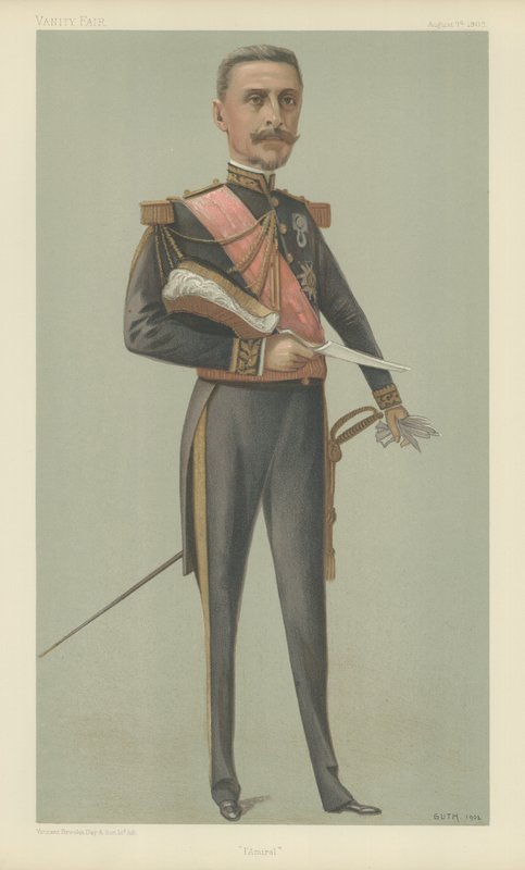 Admiraal Raymond-Emile Gervais door Jean Baptiste Guth