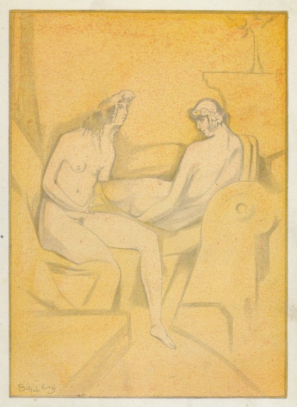 De Liefdesboeken van Ovidius: Mijn minnares veracht het niet om aan te zetten door Jean de Bosschere