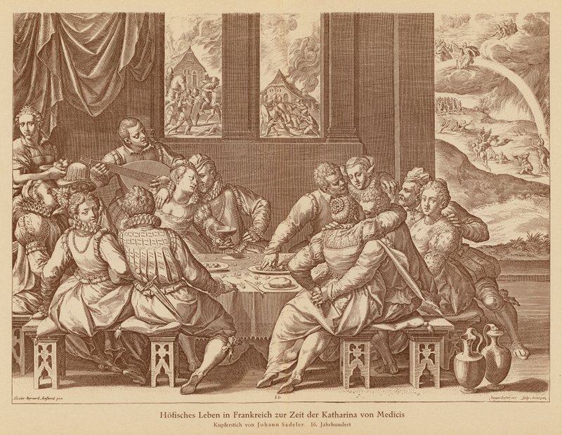 Leven aan het Franse hof in de tijd van Catherine de