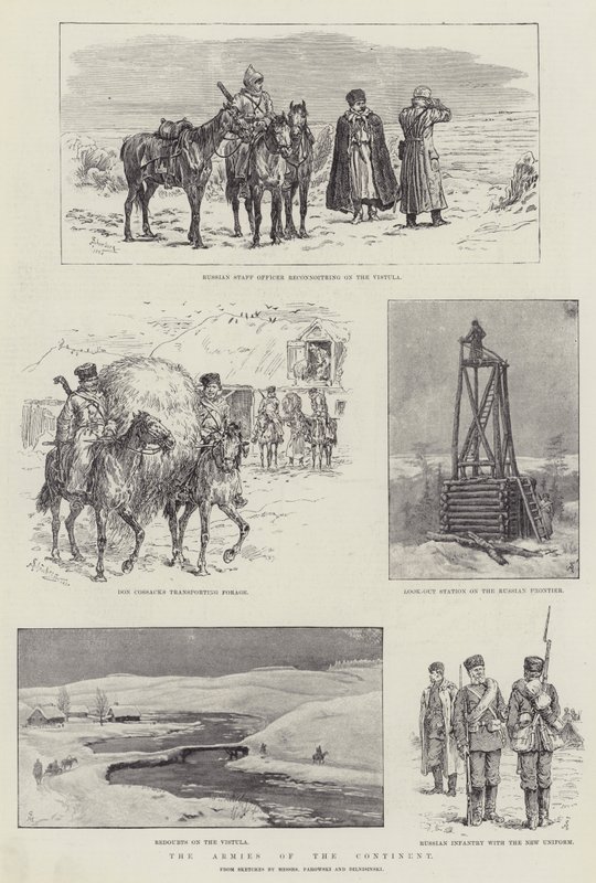 De legers van het continent door Johann Nepomuk Schonberg