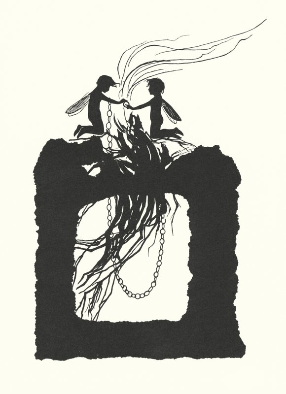 Johanna Beckmann silhouet door Johanna Beckmann