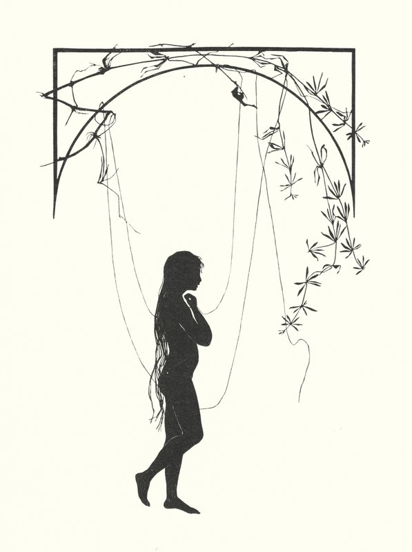 Johanna Beckmann silhouet door Johanna Beckmann