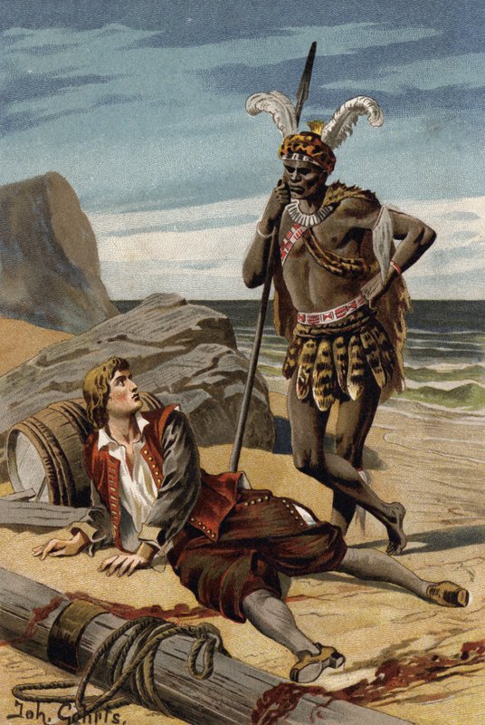 Illustratie voor De Vliegende Hollander, of Der Fliegende Hollander door Johannes (after) Gehrts