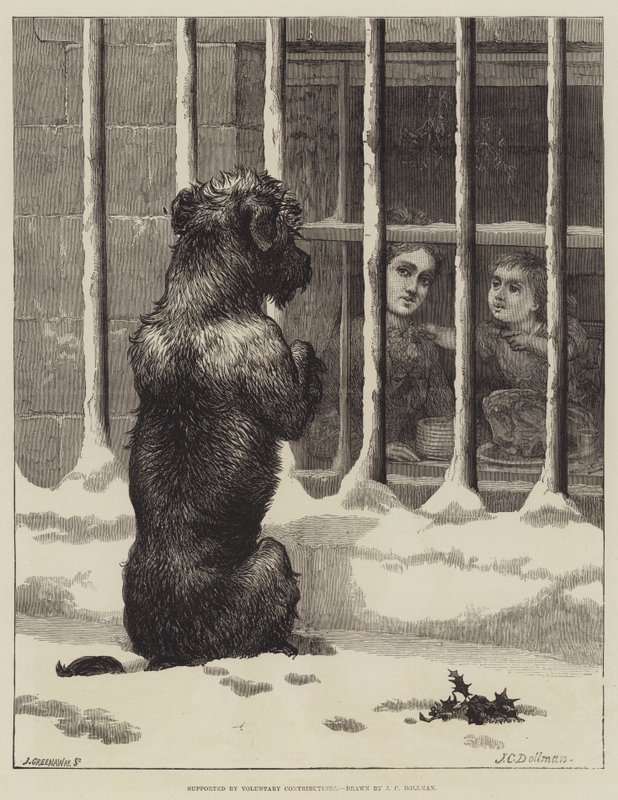 Ondersteund door vrijwillige bijdragen door John Charles Dollman