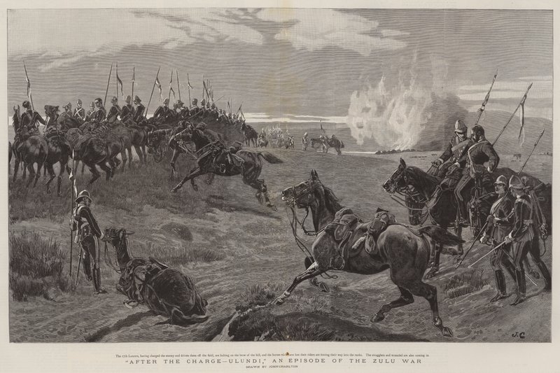 Na de aanval, Ulundi, een episode van de Zoeloe-oorlog door John Charlton