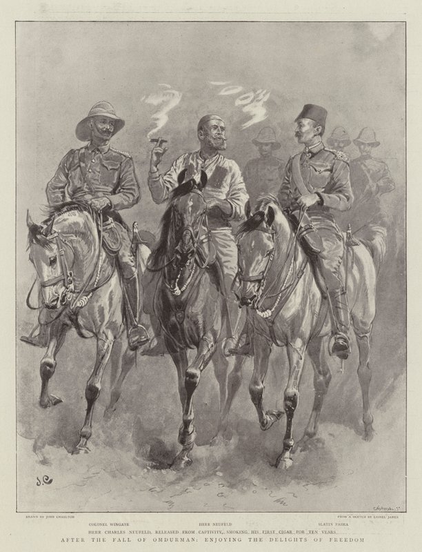 Na de Val van Omdurman, genietend van de Geneugten van Vrijheid door John Charlton