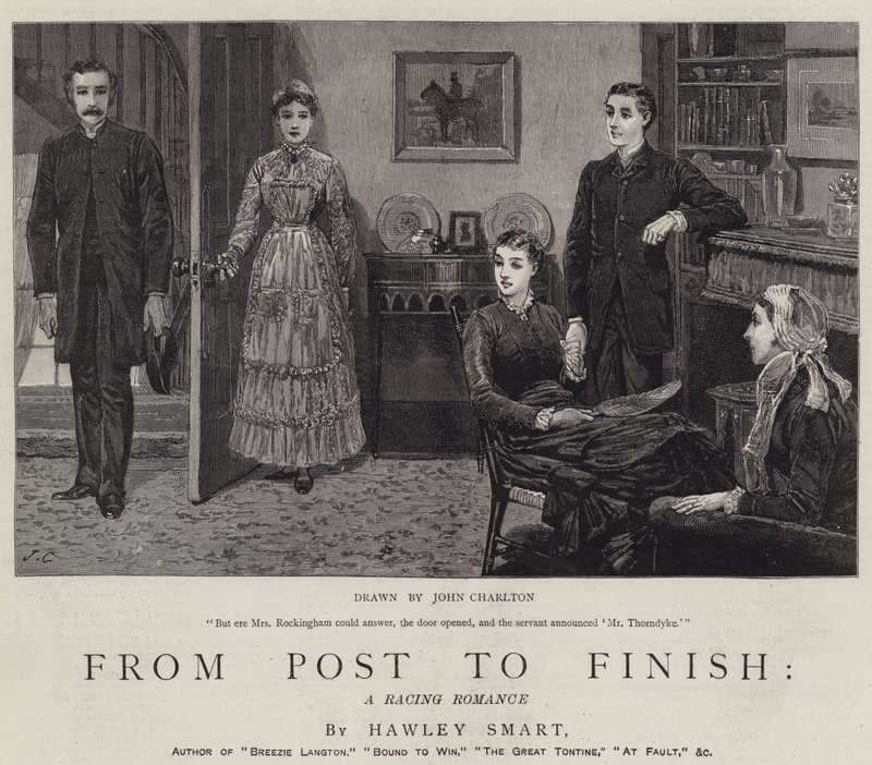 Van Post tot Finish, een race-romance door John Charlton