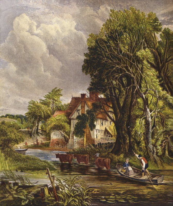 Valley Farm door John Constable