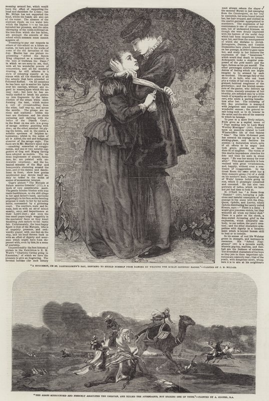 Tentoonstelling van de Koninklijke Academie door John Everett Millais