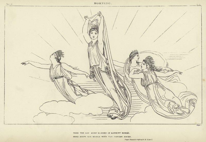 Ochtend door John Flaxman