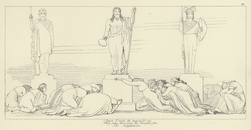 De Smekelingen door John Flaxman