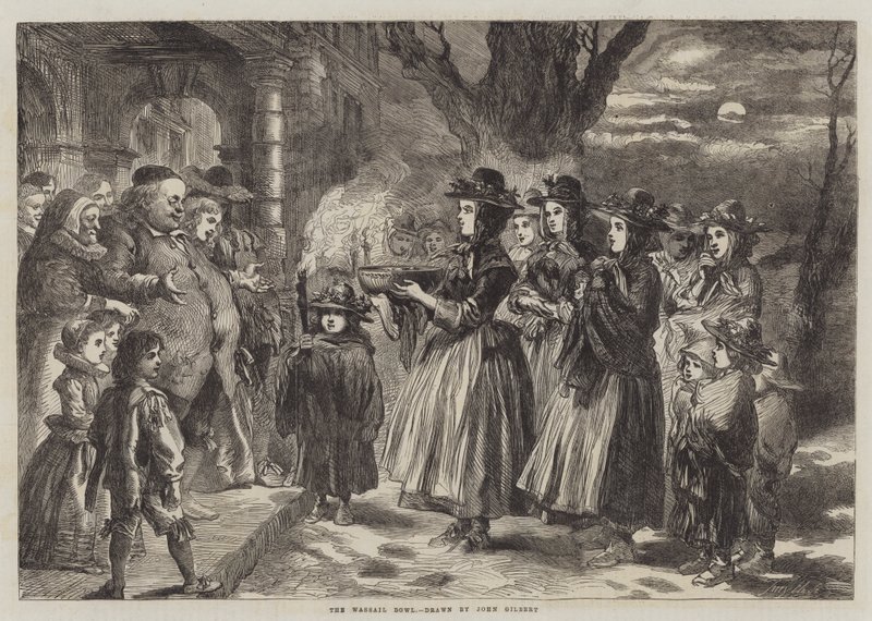 De Wassail Kom door John Gilbert