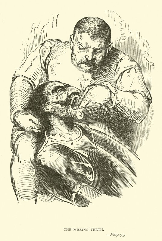De ontbrekende tanden door John Gilbert
