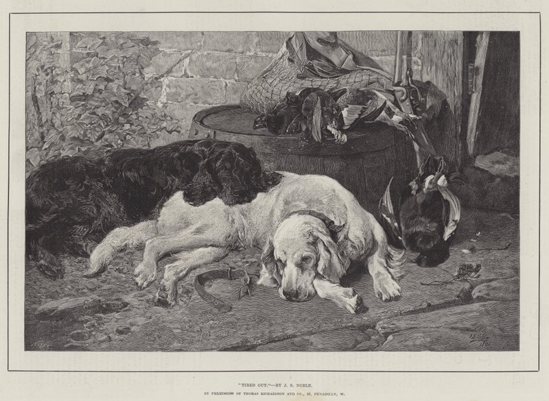 Uitgeput door John Sargent Noble