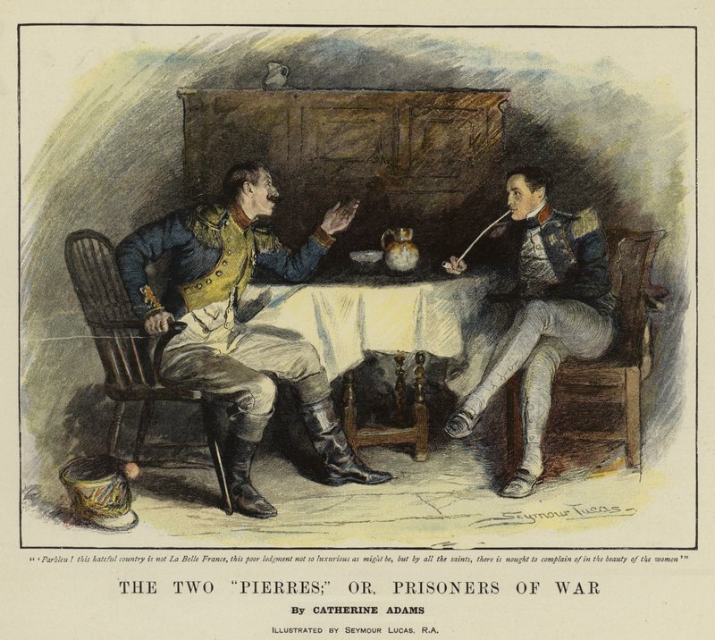 De Twee Pierres; of, Krijgsgevangenen door John Seymour Lucas