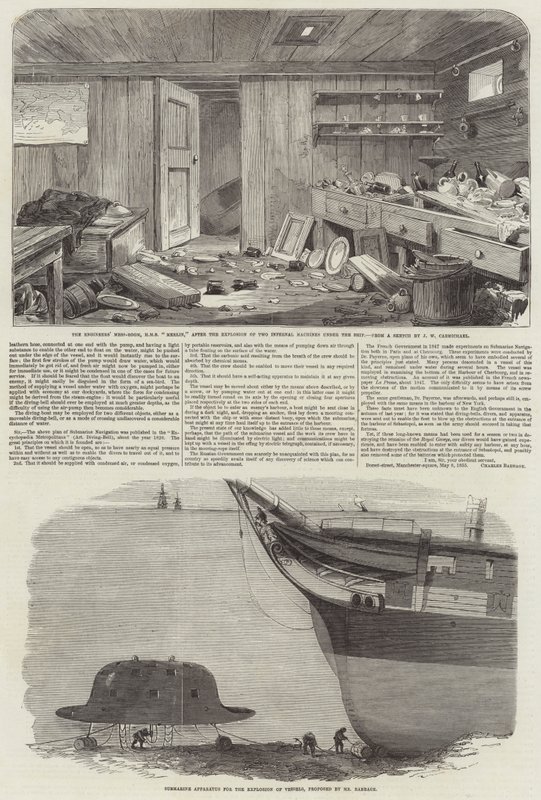 Onderzeese Navigatie door John Wilson Carmichael