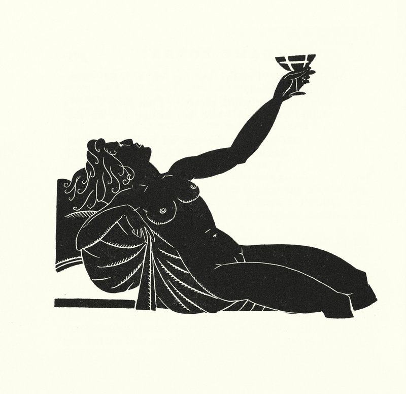 Illustratie voor Madame Bovary door Gustave Flaubert door John Austen