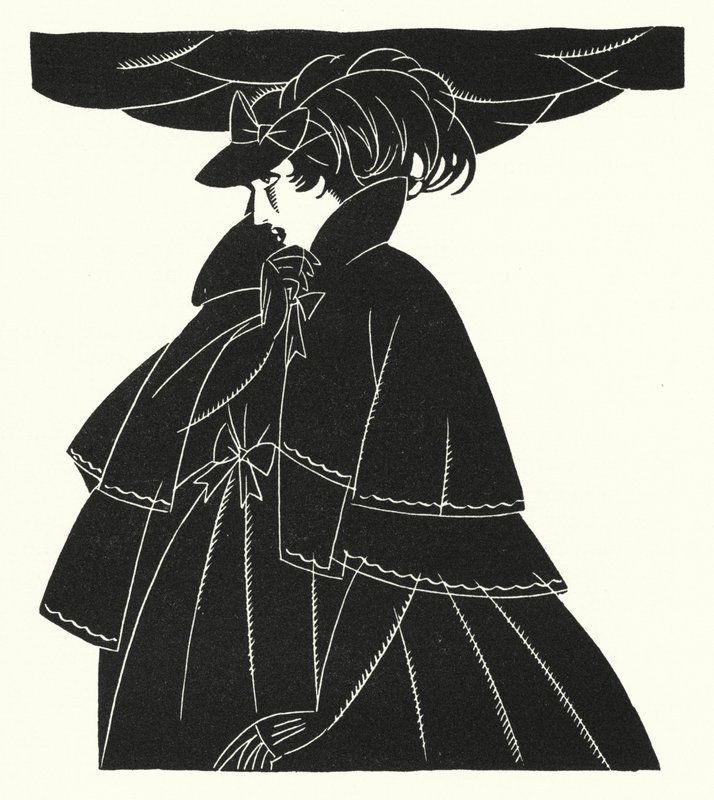Illustratie voor Madame Bovary door Gustave Flaubert door John Austen