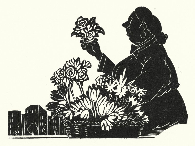 Illustratie voor Madame Bovary door Gustave Flaubert door John Austen