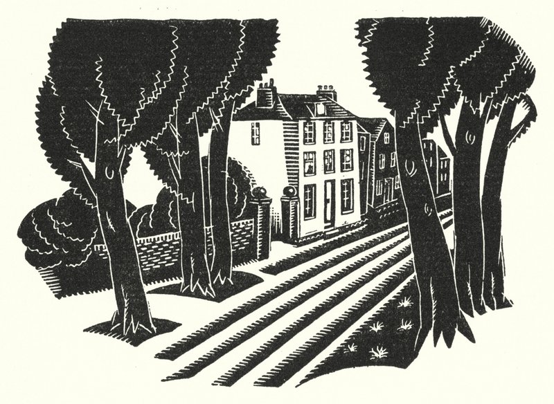 Illustratie voor Madame Bovary door Gustave Flaubert door John Austen