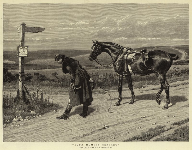 Uw Nederige Dienaar door John Charles Dollman