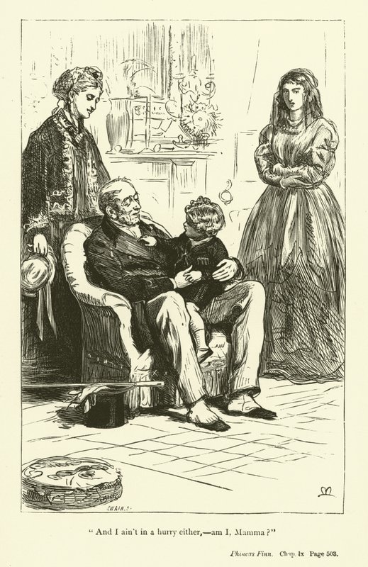 Illustratie voor Phineas Finn door Anthony Trollope door John Everett (after) Millais