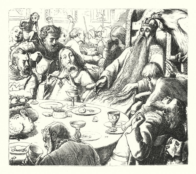 De Dagdroom door John Everett (after) Millais