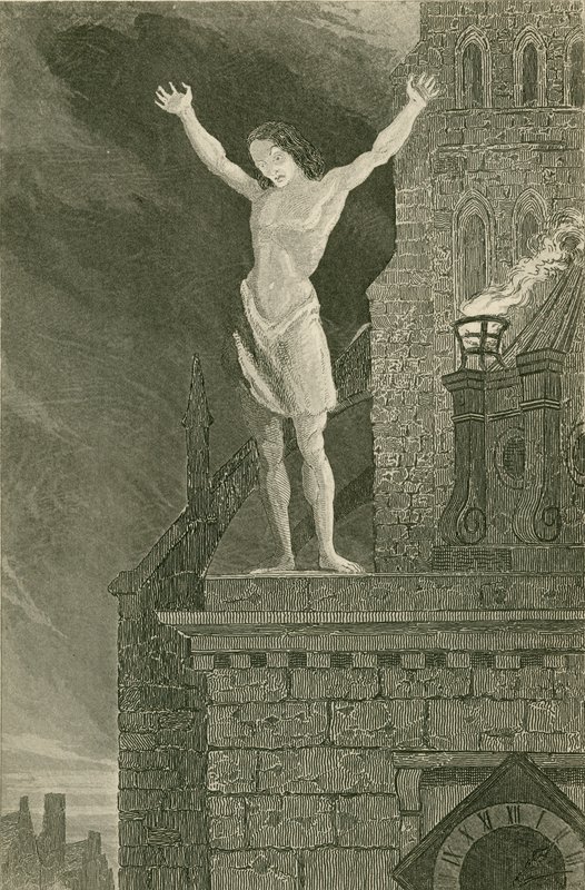 Salomon Eagle die de Stad Veroordeelt door John Franklin
