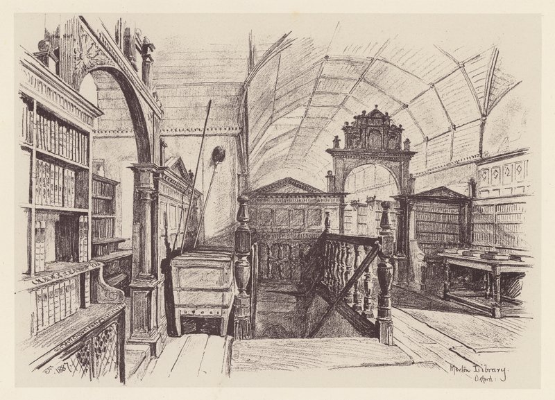 Merton Bibliotheek door John Fulleylove