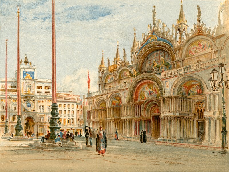 San Marco, Venetië door John Fulleylove