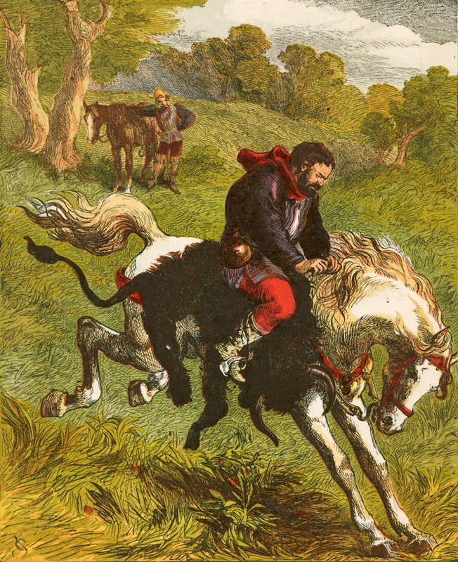 Edward IV en de Leerlooier van Tamworth door John Gilbert