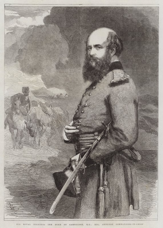 Zijne Koninklijke Hoogheid de Hertog van Cambridge, KG, enz., Algemeen bevelhebber door John Gilbert