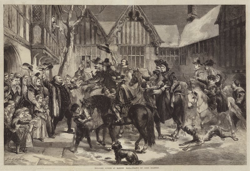 Welkom Gasten bij Mardon Hall door John Gilbert
