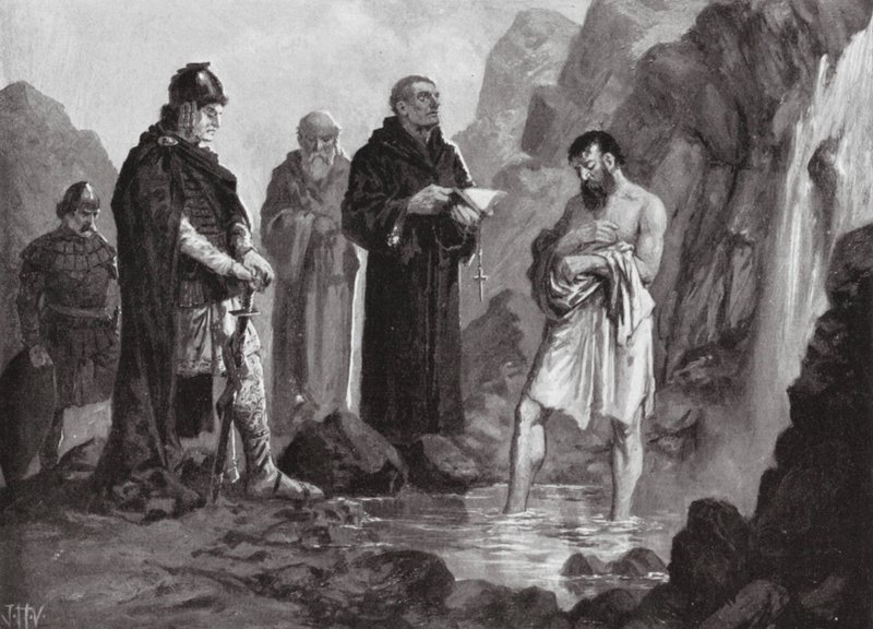 Doop van Boris I, 864 door John Harris Valda