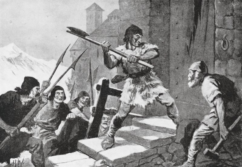 Opstand van het Volk van Appenzell en St. Gallen door John Harris Valda