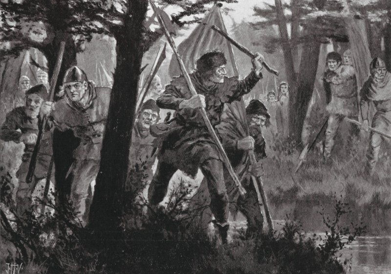 Opstand van de Boeren van Dalecarlia door John Harris Valda