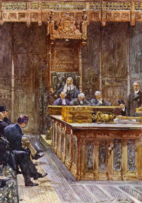 De voorzitter van het Lagerhuis door John Henry Frederick (after) Bacon
