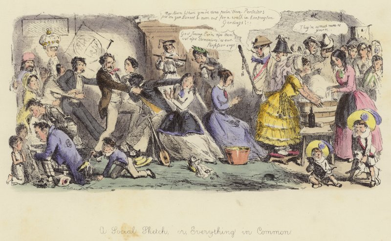 Een sociale schets, of alles gemeenschappelijk door John Leech