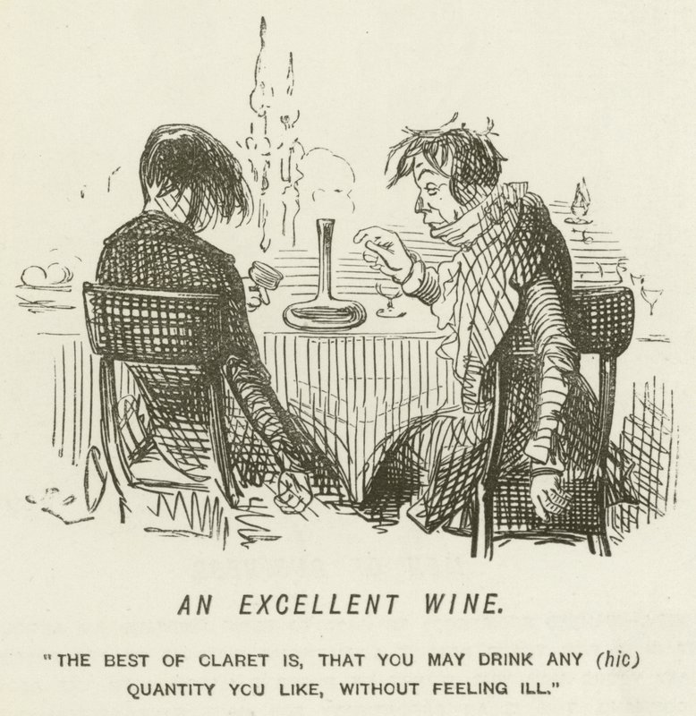 Een uitstekende wijn door John Leech