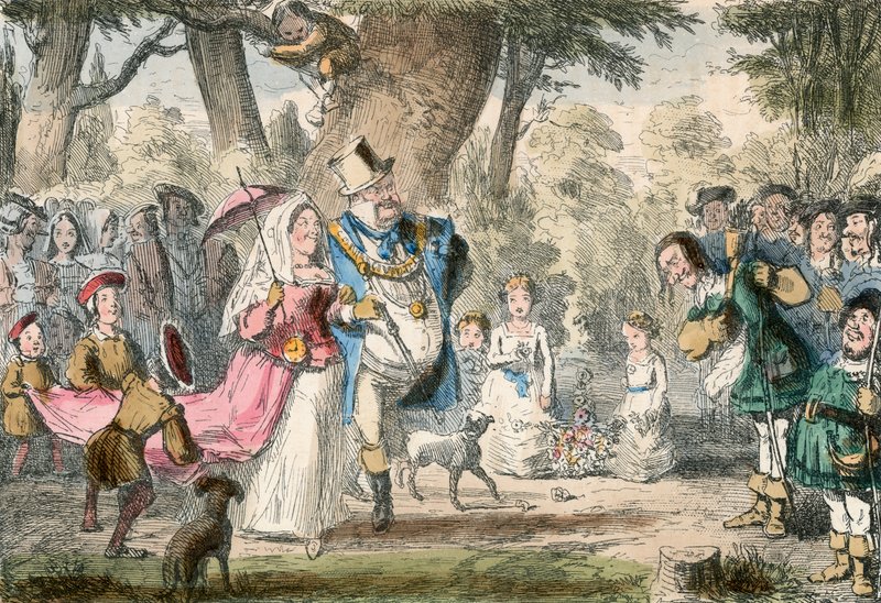 Hendrik VIII en zijn koningin 