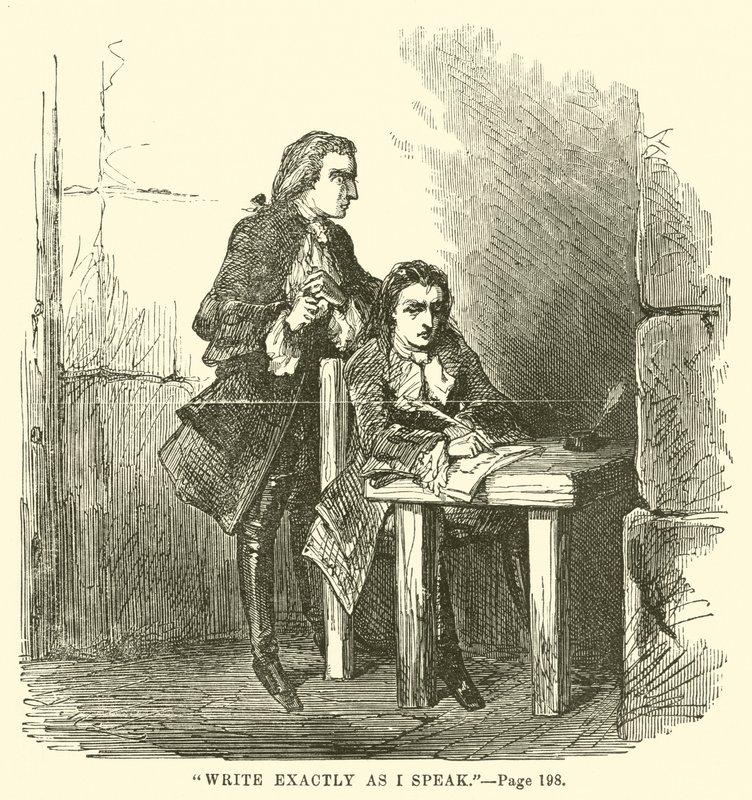 Illustratie voor A Tale of Two Cities door Charles Dickens door John McLenan