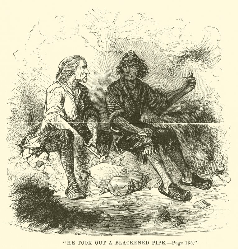 Illustratie voor A Tale of Two Cities door Charles Dickens door John McLenan